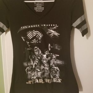 Star Wars 1/2 sleeve graphic tee